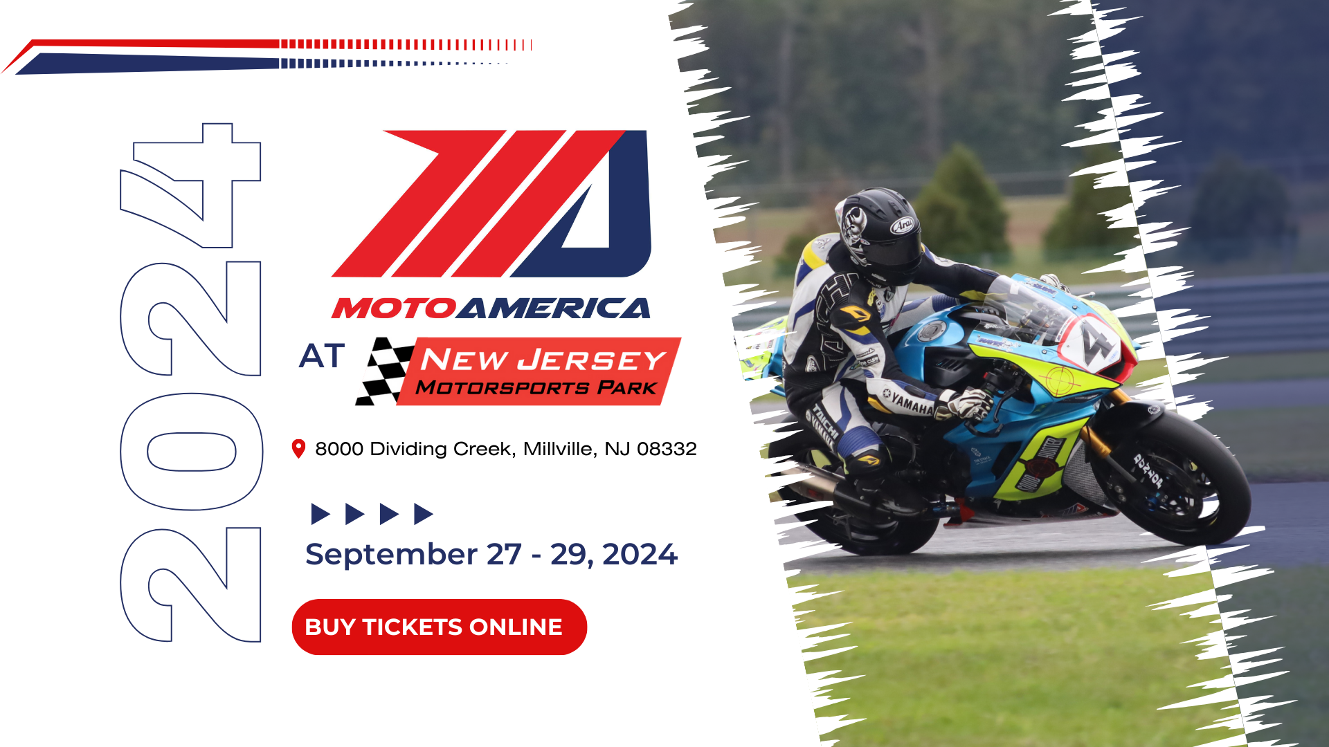 MotoAmerica Superbikes at New Jersey
